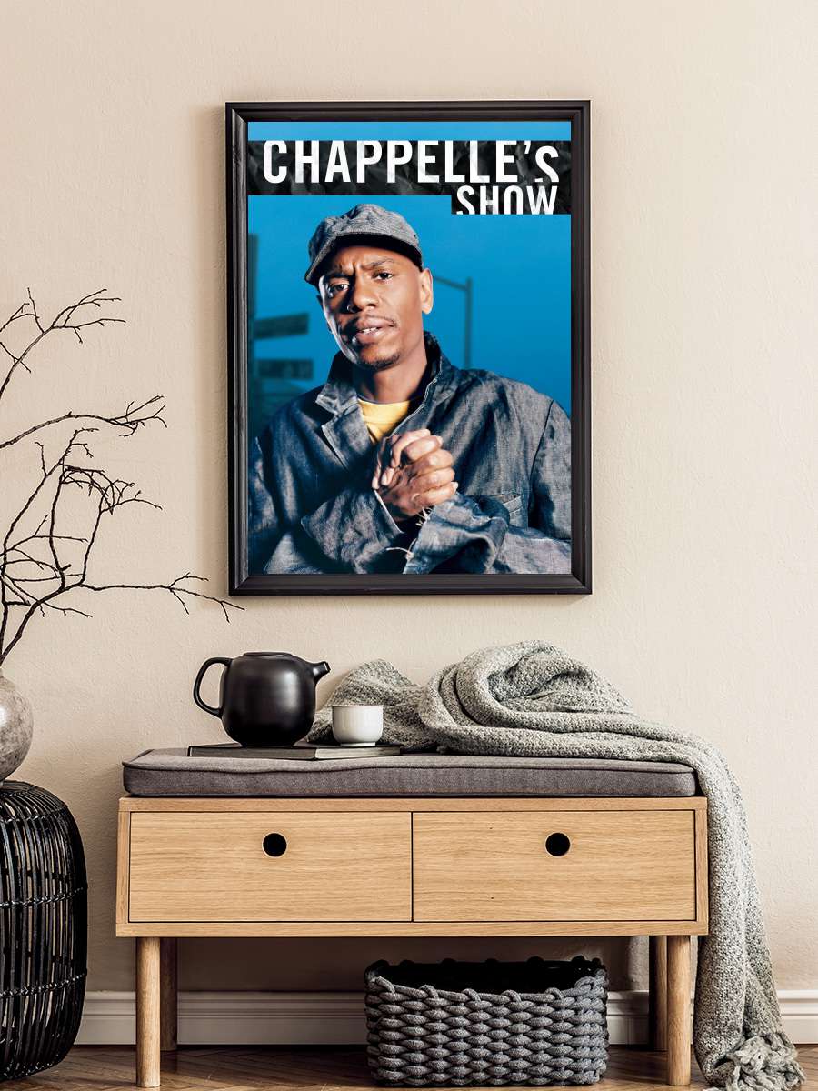Chappelle's Show Dizi Tablo Siyah Çerçeveli Dizi Poster Duvar Tablo