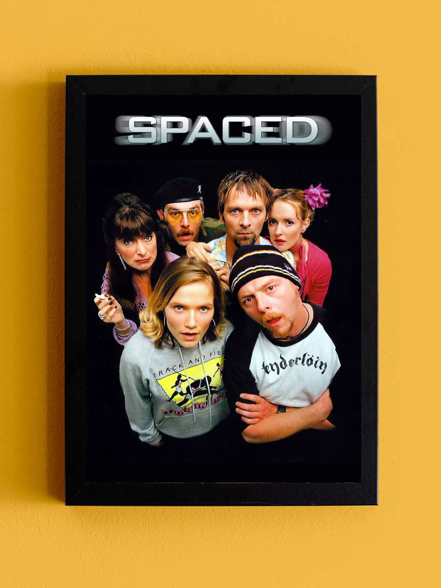 Spaced Dizi Tablo Siyah Çerçeveli Dizi Poster Duvar Tablo - En İyi Fiyatlarla