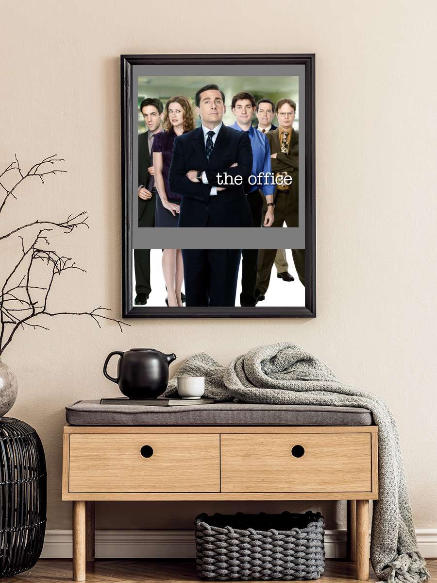 ‎Ofis‎ - The Office Dizi Tablo Siyah Çerçeveli Dizi Poster Duvar Tablo
