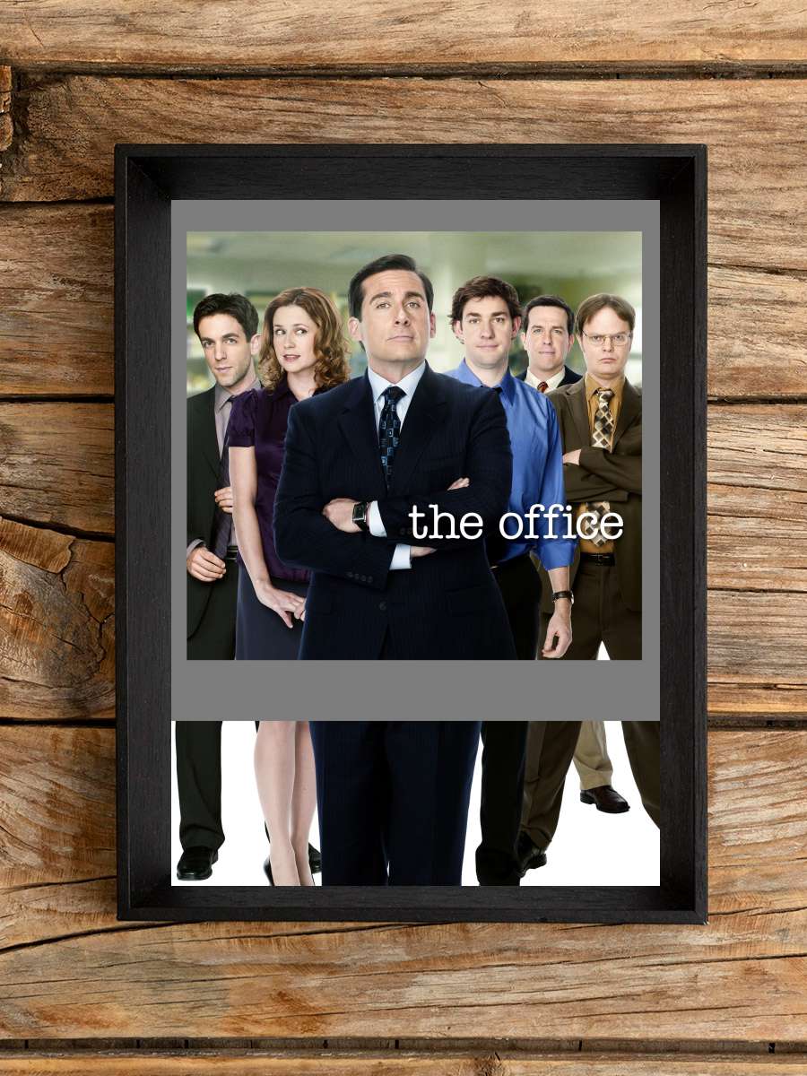 ‎Ofis‎ - The Office Dizi Tablo Siyah Çerçeveli Dizi Poster Duvar Tablo