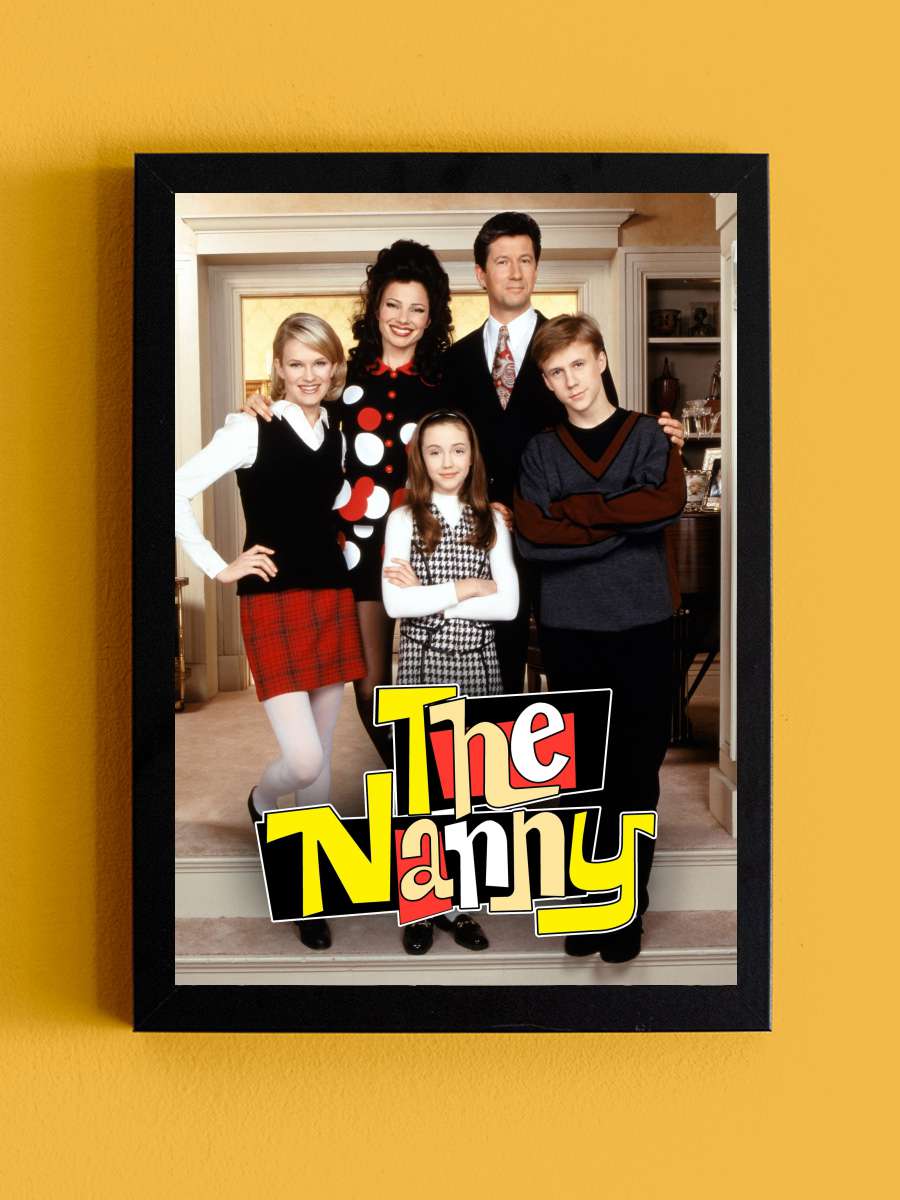 The Nanny Dizi Tablo Siyah Çerçeveli Dizi Poster Duvar Tablo