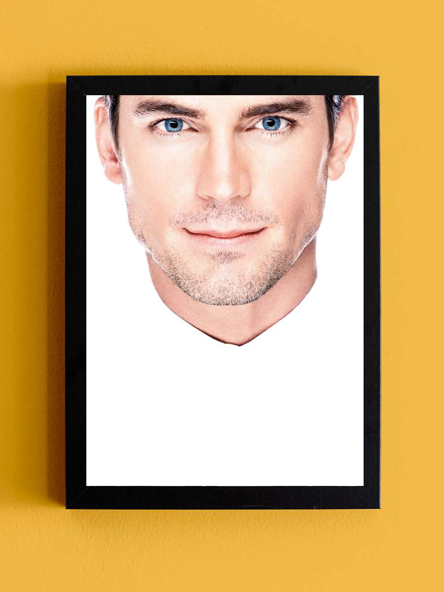 White Collar Dizi Tablo Siyah Çerçeveli Dizi Poster Duvar Tablo