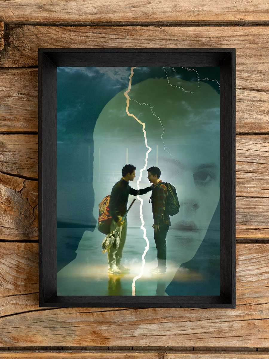 Teen Wolf Dizi Tablo Siyah Çerçeveli Dizi Poster Duvar Tablo