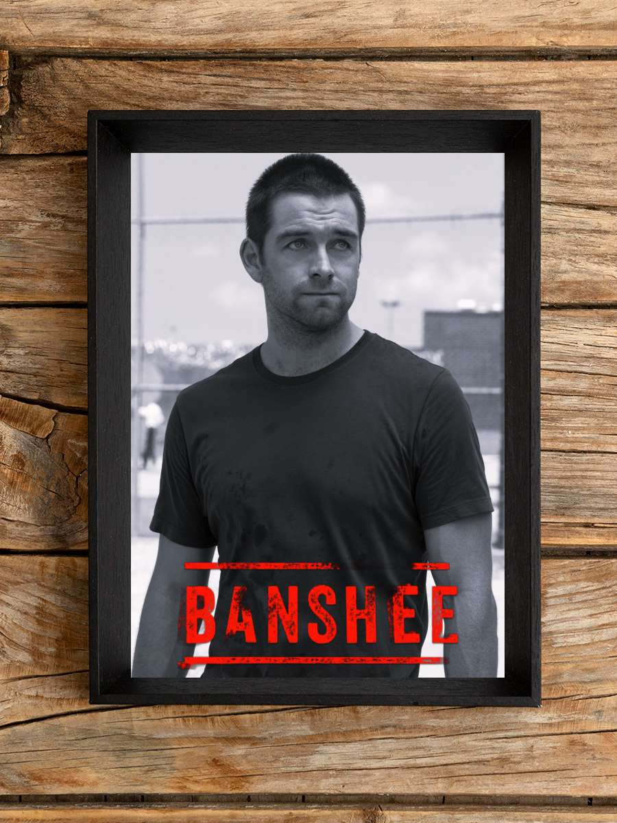 Banshee Dizi Tablo Siyah Çerçeveli Dizi Poster Duvar Tablo