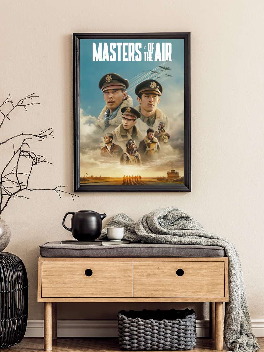 Masters of the Air Dizi Tablo Siyah Çerçeveli Dizi Poster Duvar Tablo