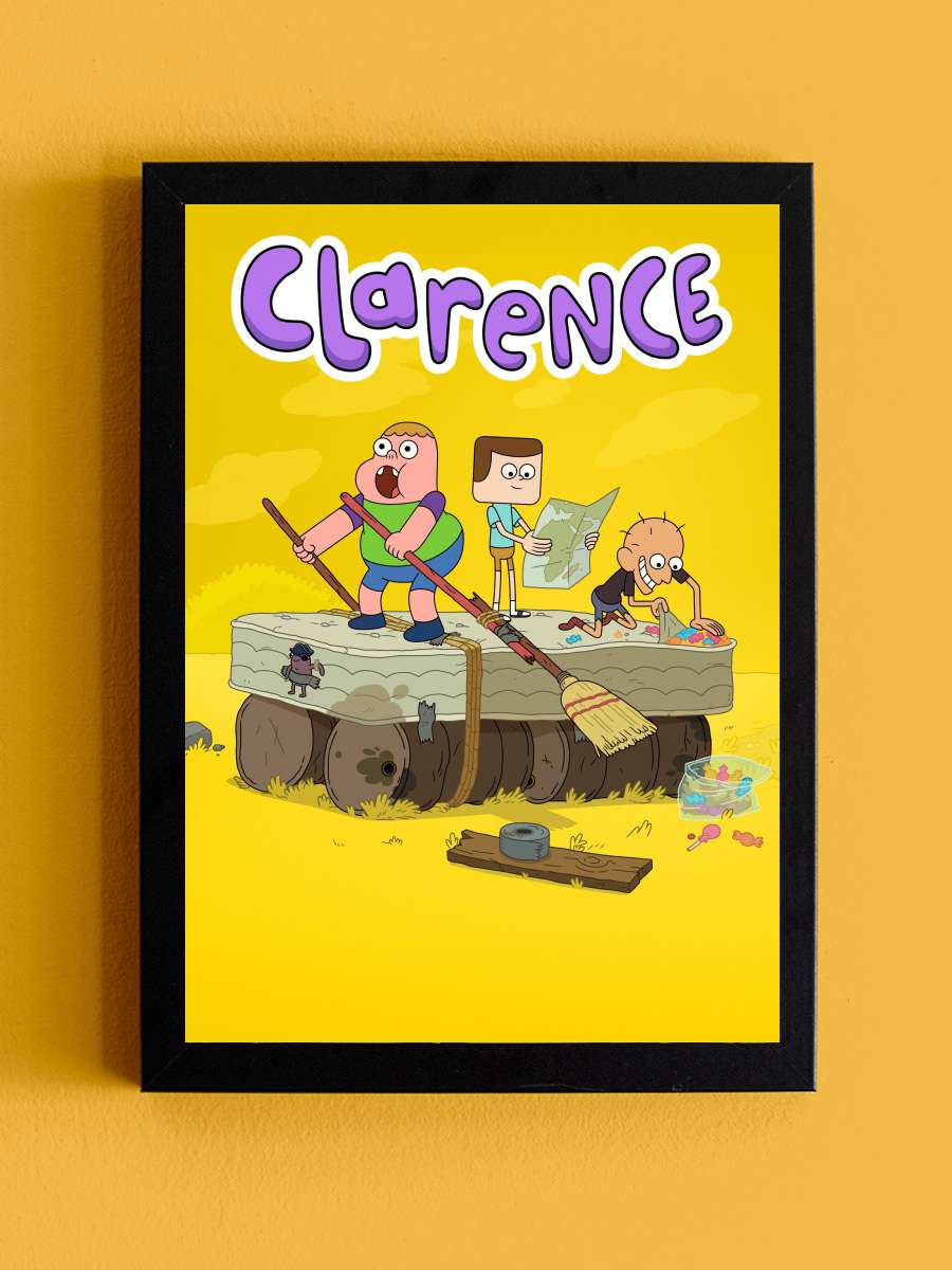 Clarence Dizi Tablo Siyah Çerçeveli Dizi Poster Duvar Tablo