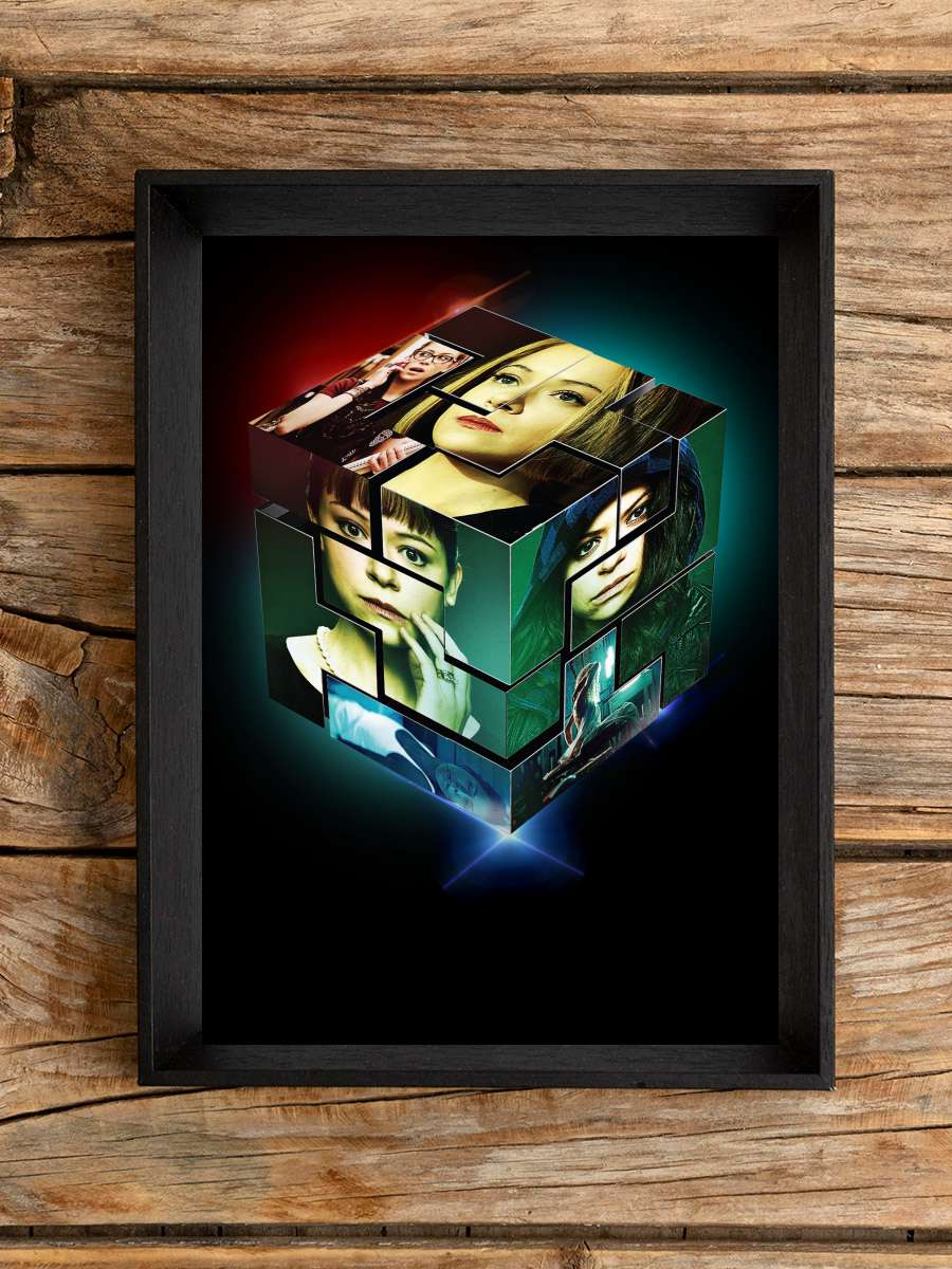 Orphan Black Dizi Tablo Siyah Çerçeveli Dizi Poster Duvar Tablo