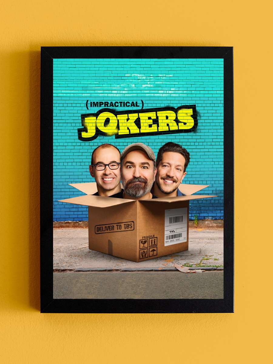 Impractical Jokers Dizi Tablo Siyah Çerçeveli Dizi Poster Duvar Tablo - En İyi Fiyatlarla