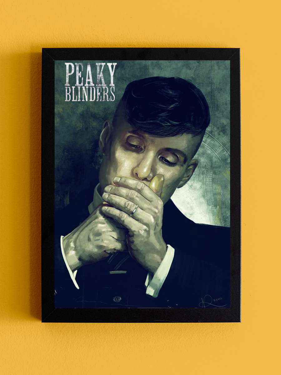 Peaky Blinders Dizi Tablo Siyah Çerçeveli Dizi Poster Duvar Tablo - En İyi Fiyatlarla