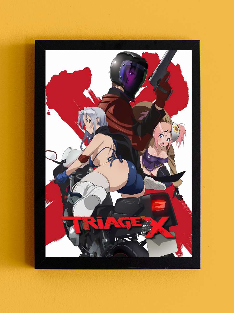 トリアージX Dizi Tablo Siyah Çerçeveli Dizi Poster Duvar Tablo - En İyi Fiyatlarla