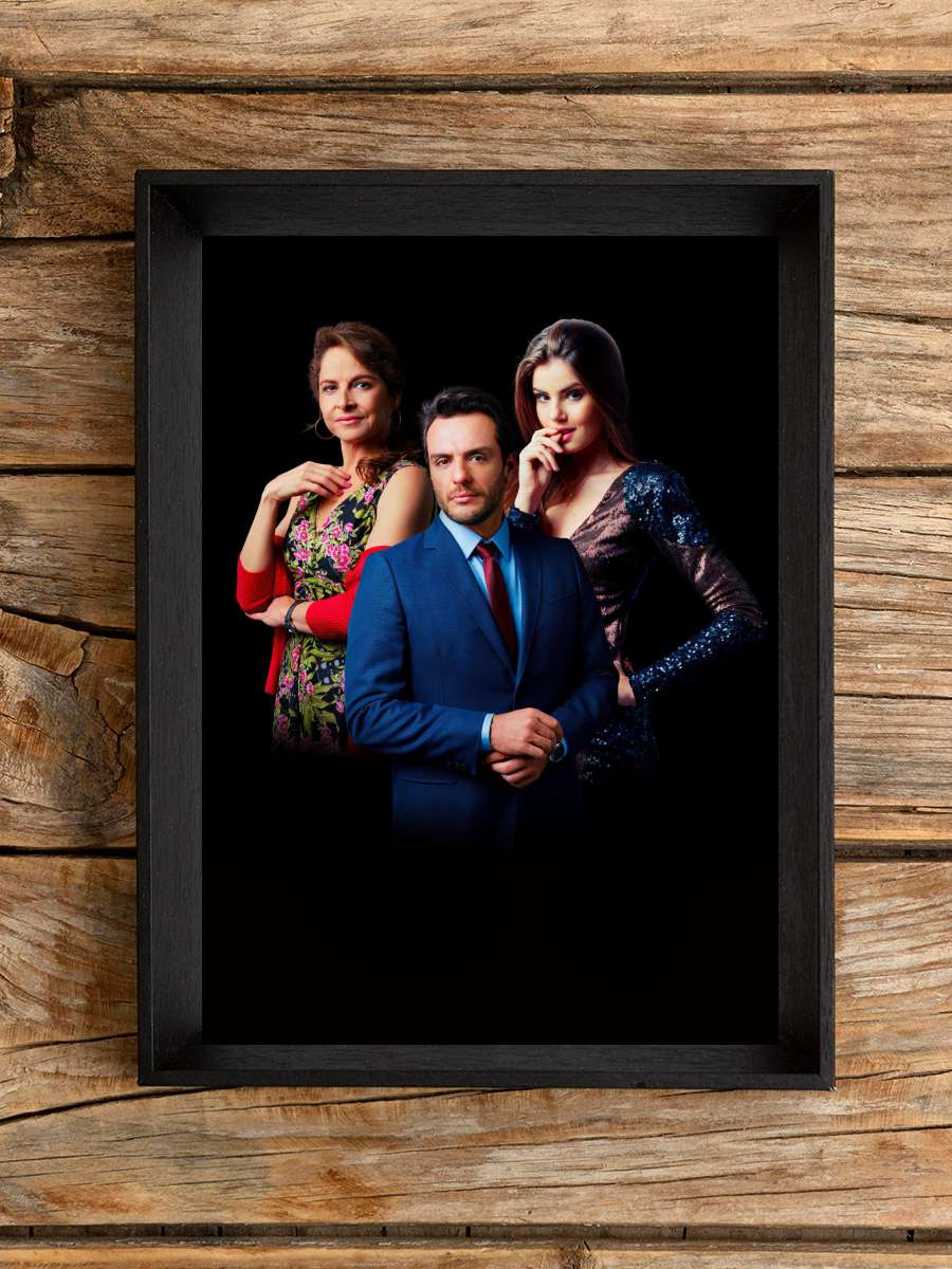 Verdades Secretas Dizi Tablo Siyah Çerçeveli Dizi Poster Duvar Tablo