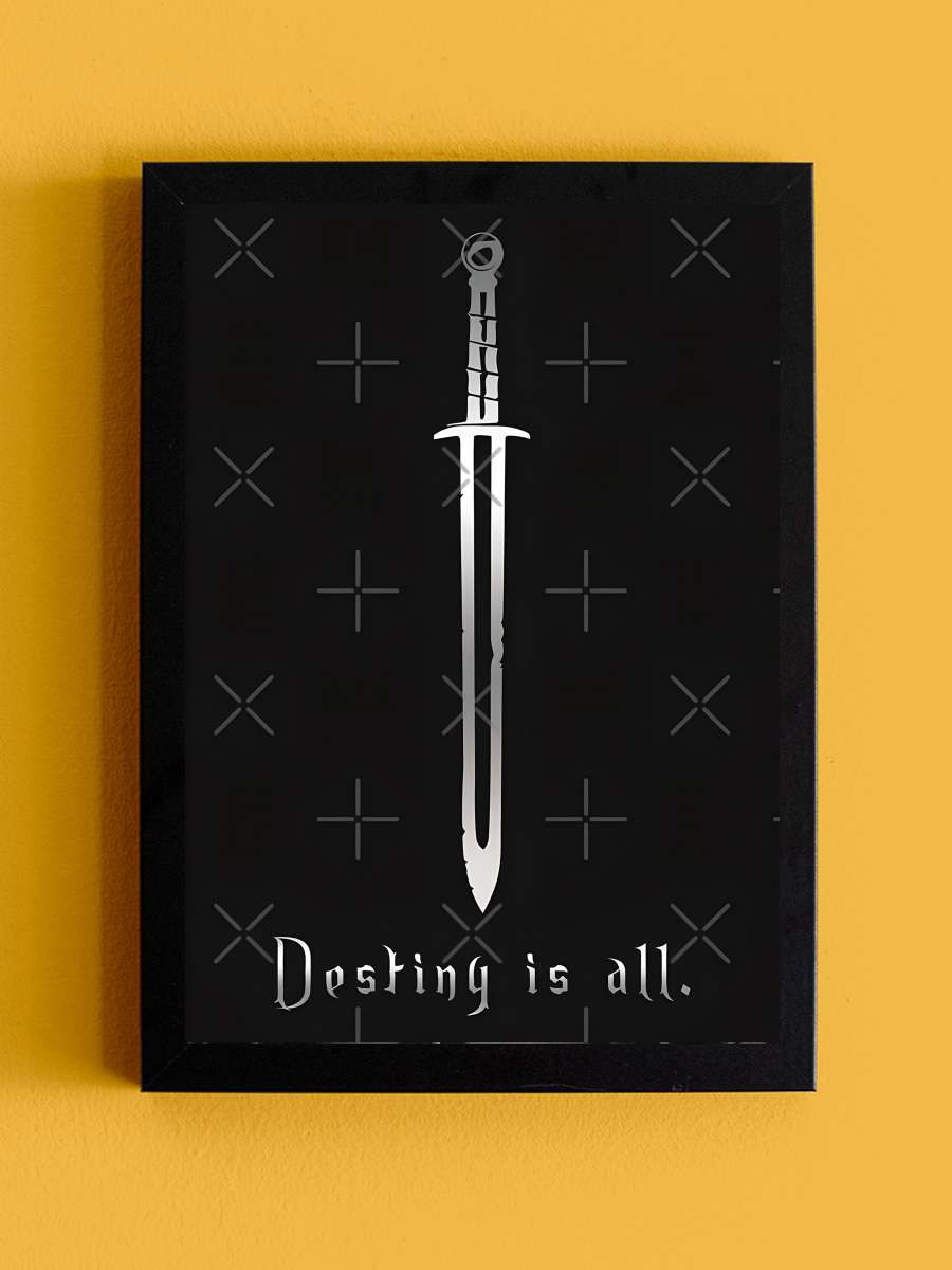 The Last Kingdom Dizi Tablo Siyah Çerçeveli Dizi Poster Duvar Tablo - En İyi Fiyatlarla