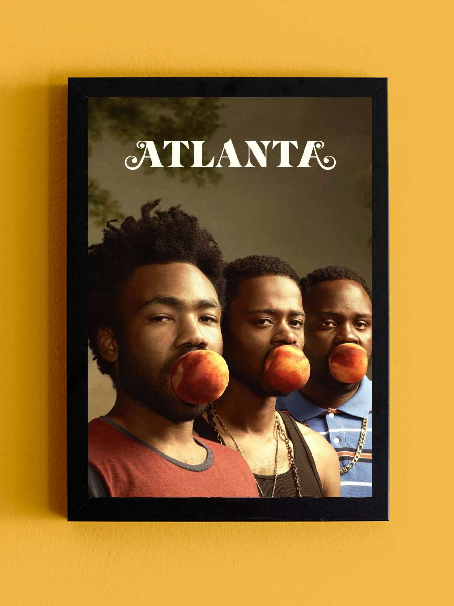 Atlanta Dizi Tablo Siyah Çerçeveli Dizi Poster Duvar Tablo - En İyi Fiyatlarla