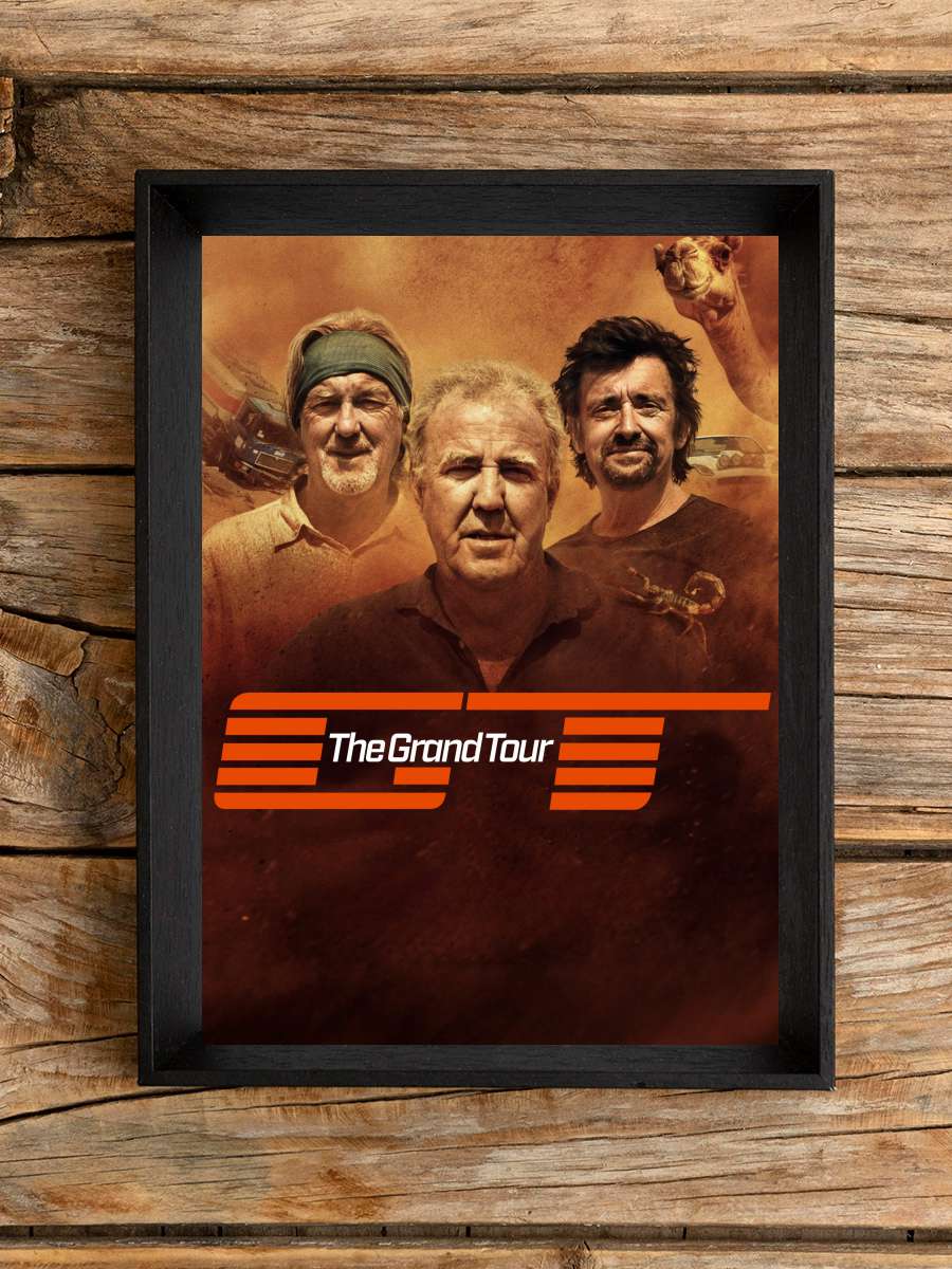 The Grand Tour Dizi Tablo Siyah Çerçeveli Dizi Poster Duvar Tablo
