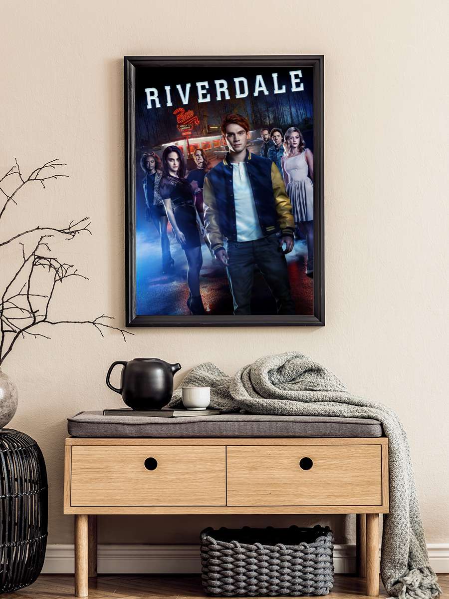 Riverdale Dizi Tablo Siyah Çerçeveli Dizi Poster Duvar Tablo