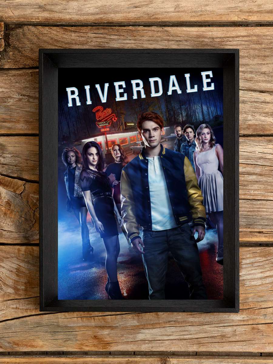 Riverdale Dizi Tablo Siyah Çerçeveli Dizi Poster Duvar Tablo