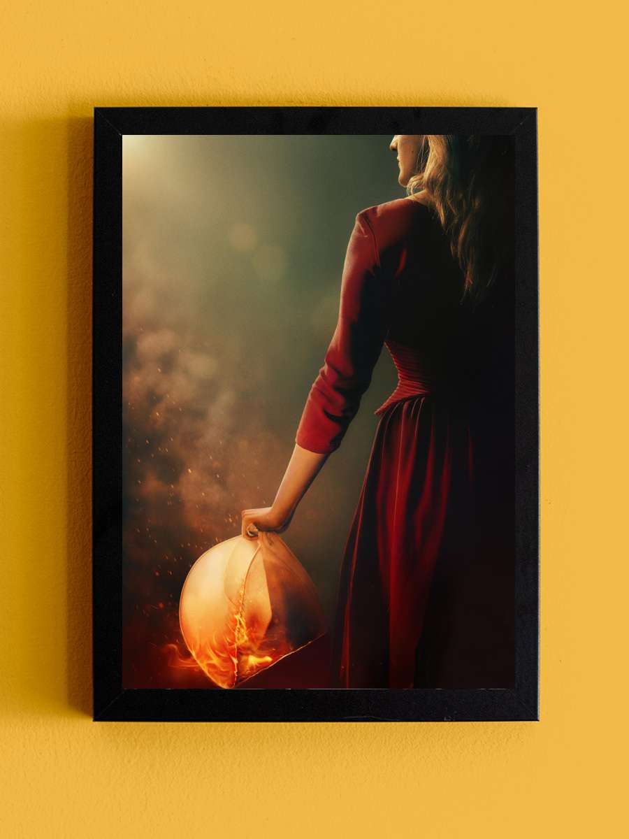 The Handmaid's Tale Dizi Tablo Siyah Çerçeveli Dizi Poster Duvar Tablo
