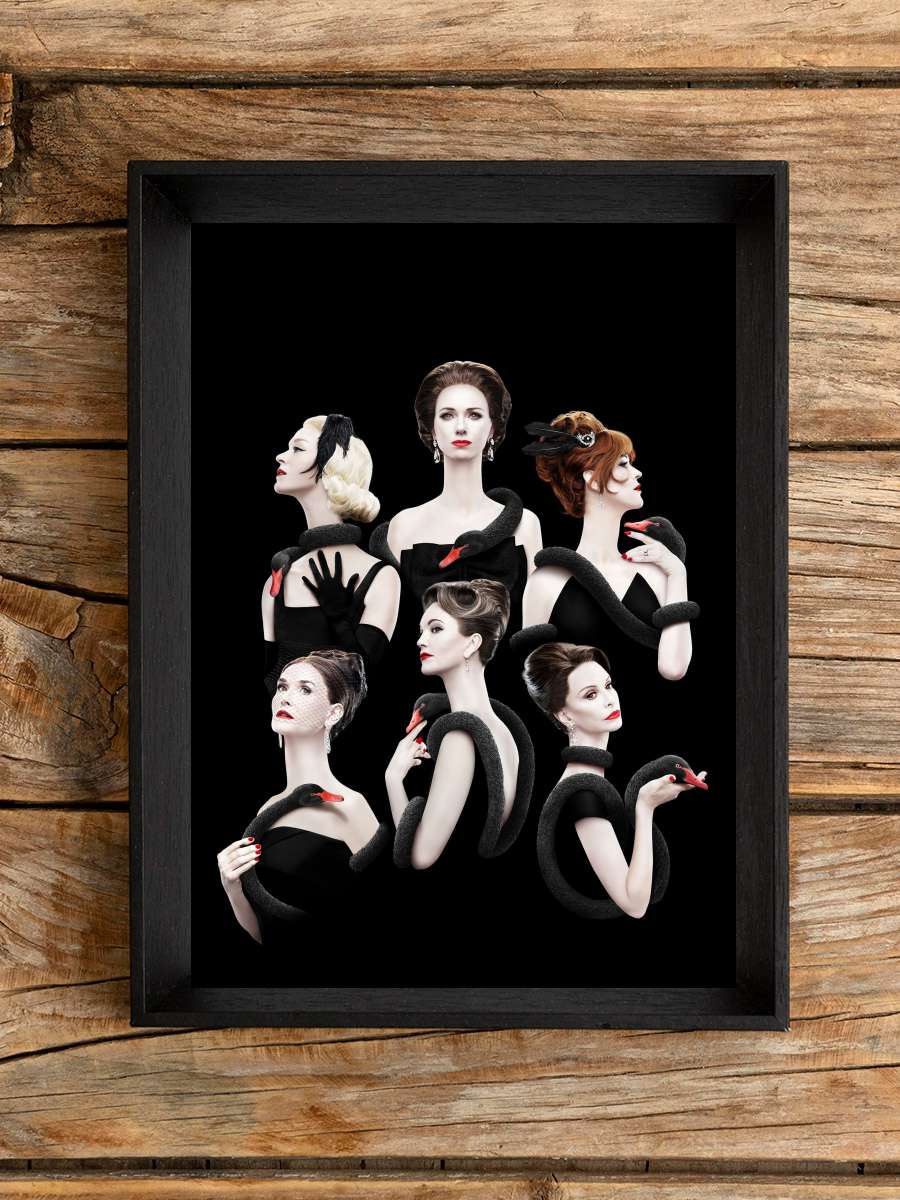 FEUD Dizi Tablo Siyah Çerçeveli Dizi Poster Duvar Tablo