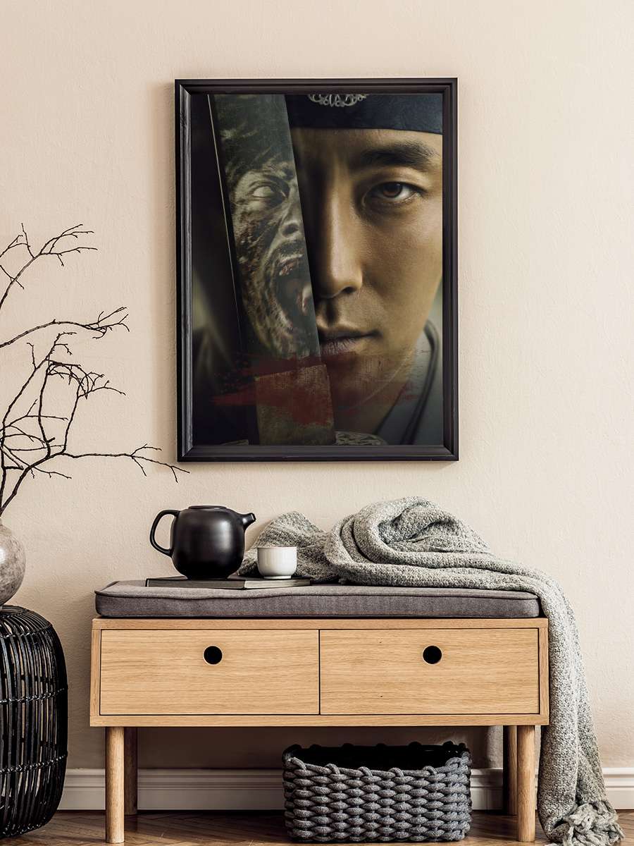 Kingdom - 킹덤 Dizi Tablo Siyah Çerçeveli Dizi Poster Duvar Tablo