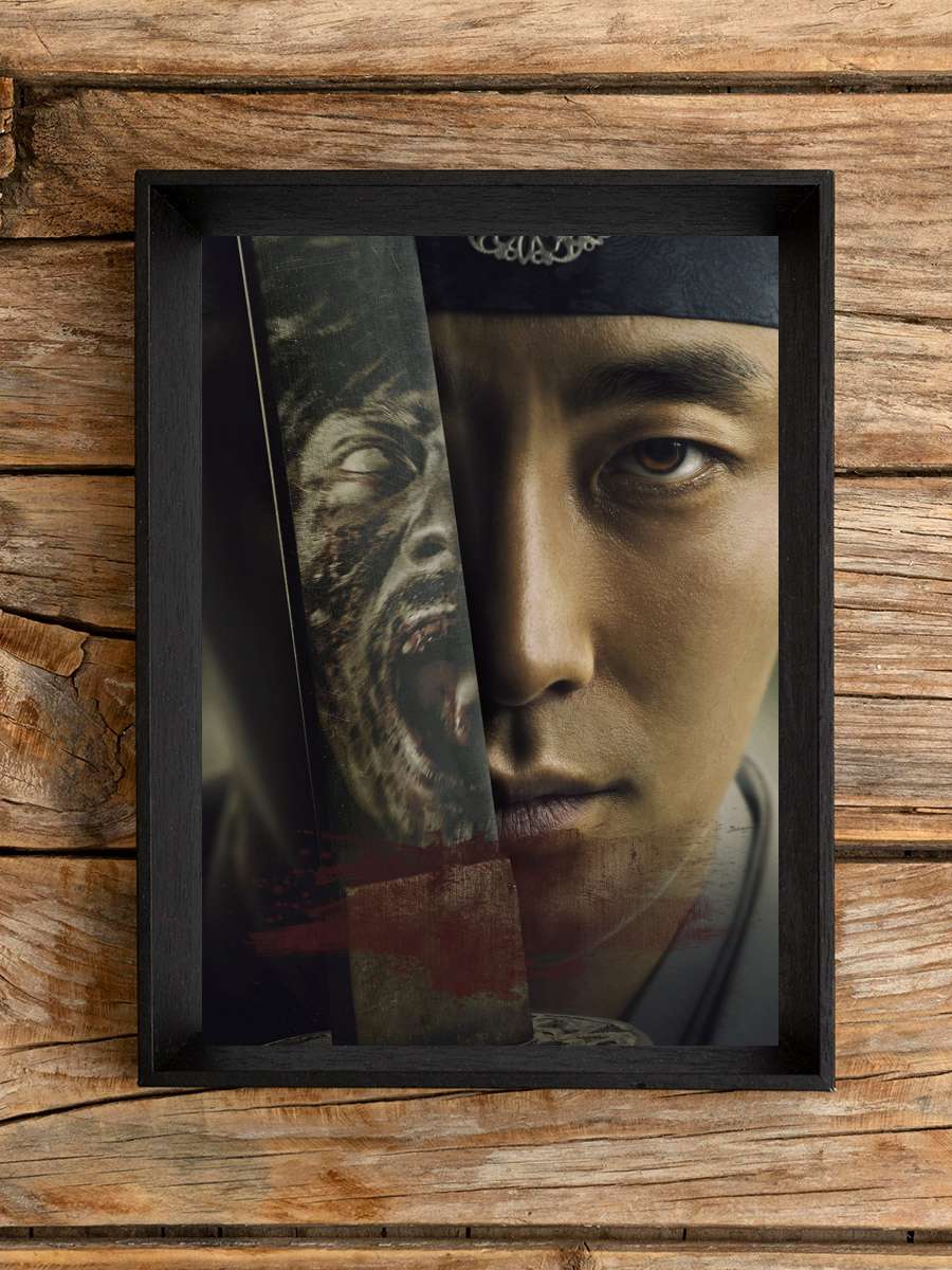 Kingdom - 킹덤 Dizi Tablo Siyah Çerçeveli Dizi Poster Duvar Tablo