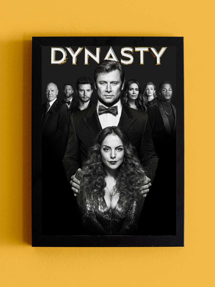 Hanedan - Dynasty Dizi Tablo Siyah Çerçeveli Dizi Poster Duvar Tablo - En İyi Fiyatlarla