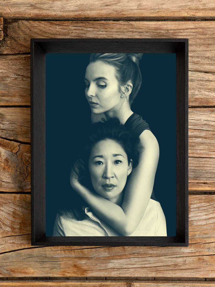Killing Eve Dizi Tablo Siyah Çerçeveli Dizi Poster Duvar Tablo