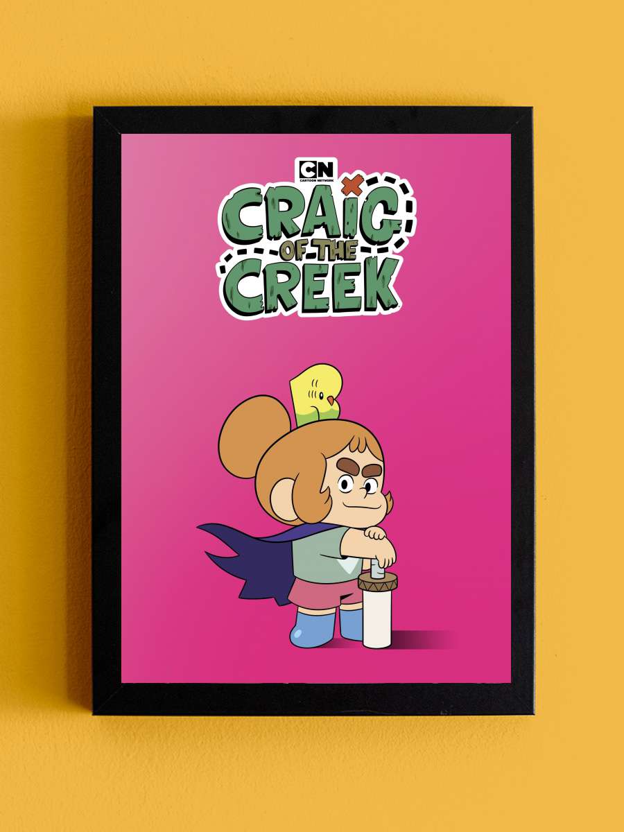 Craig'in Krallığı - Craig of the Creek Dizi Tablo Siyah Çerçeveli Dizi Poster Duvar Tablo - En İyi Fiyatlarla