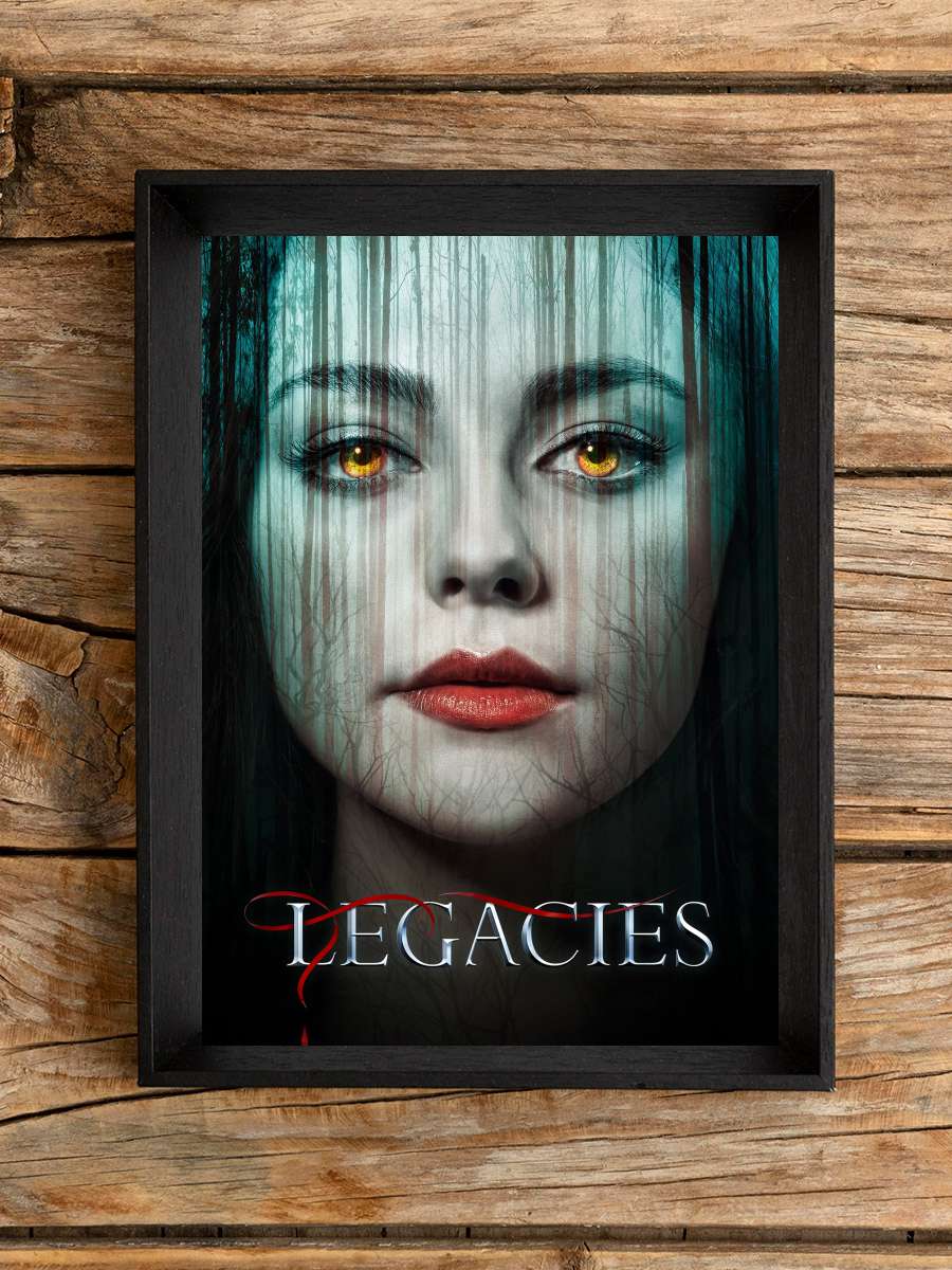 Legacies Dizi Tablo Siyah Çerçeveli Dizi Poster Duvar Tablo