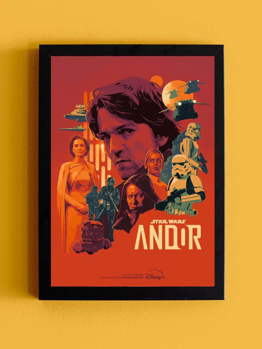 Star Wars: Andor Dizi Tablo Siyah Çerçeveli Dizi Poster Duvar Tablo - En İyi Fiyatlarla