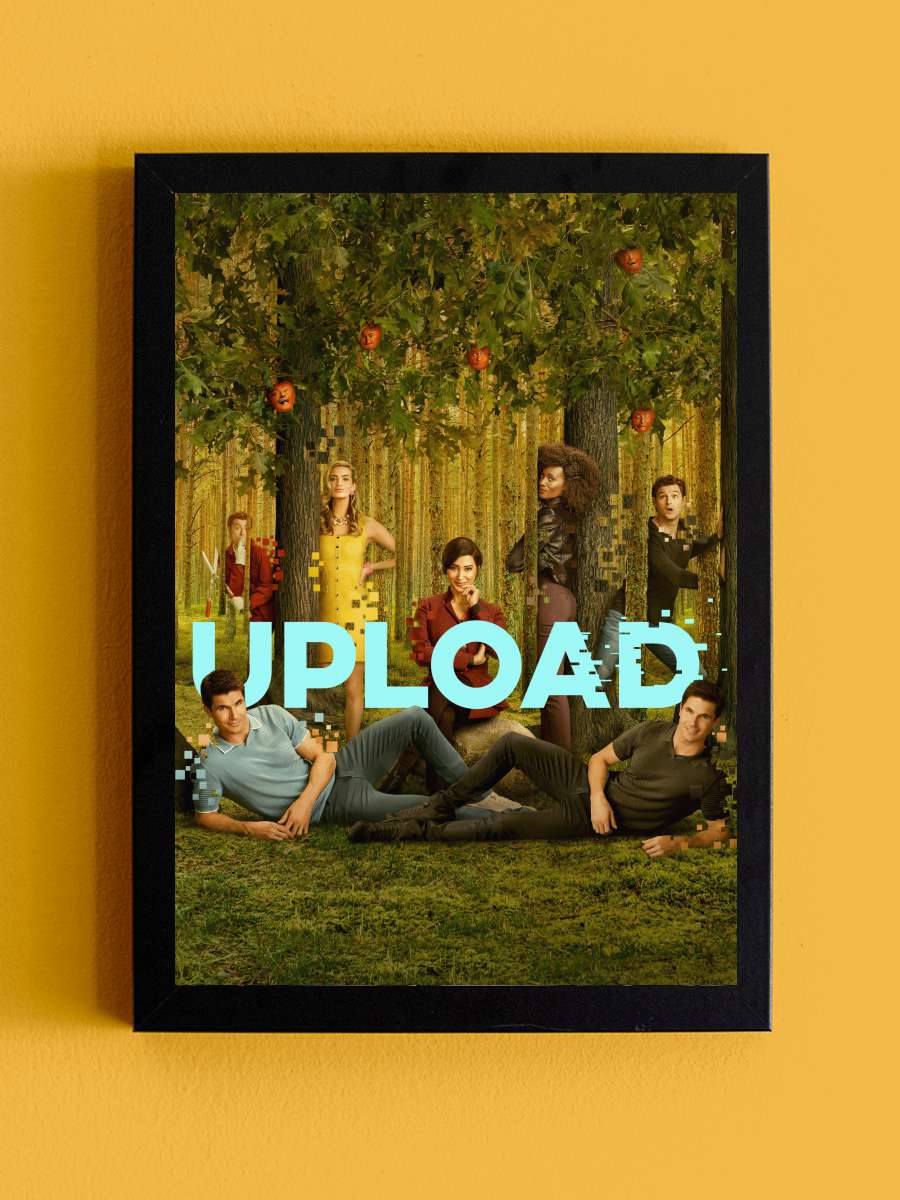 Yükleme - Upload Dizi Tablo Siyah Çerçeveli Dizi Poster Duvar Tablo