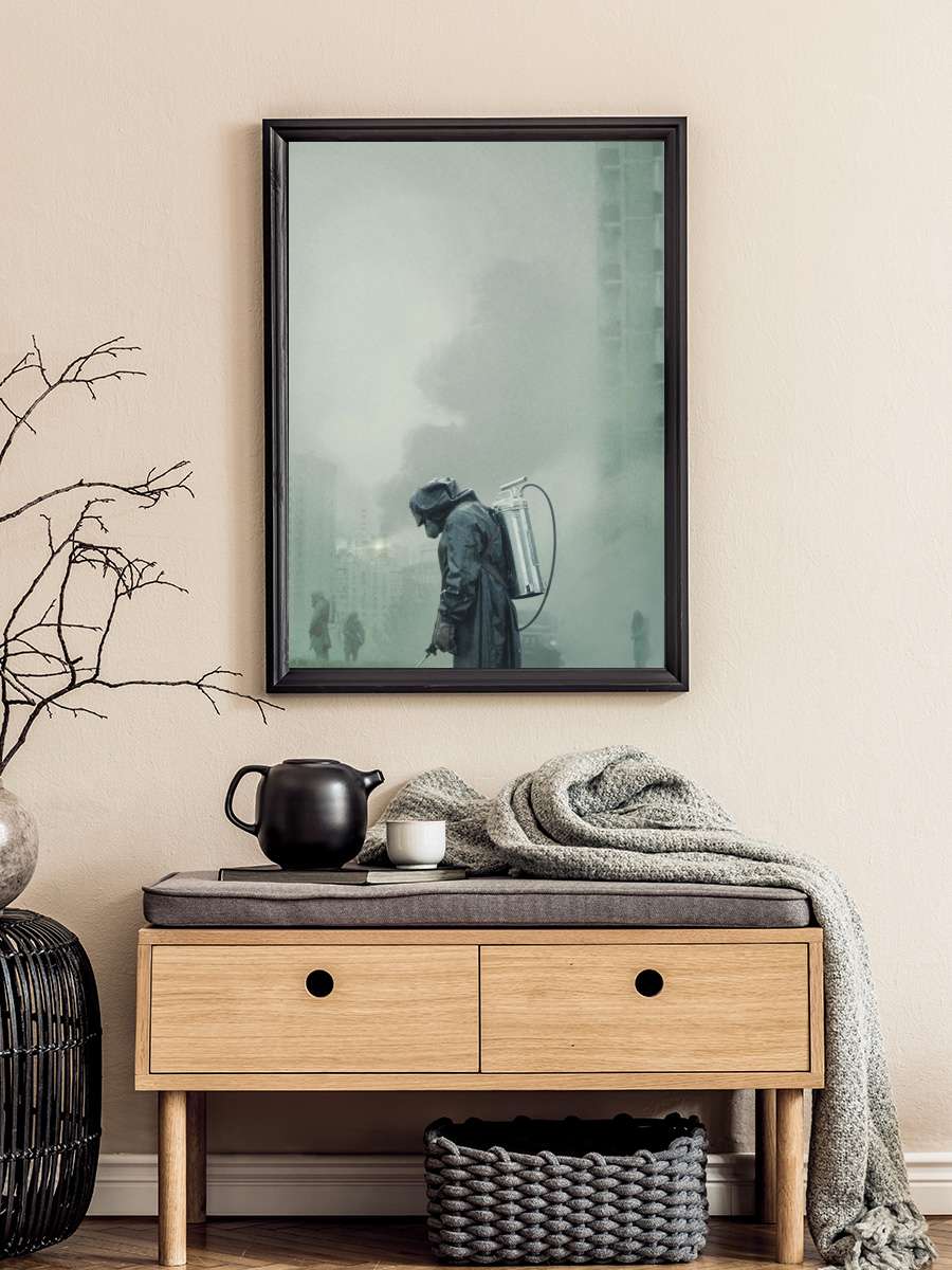 Çernobil - Chernobyl Dizi Tablo Siyah Çerçeveli Dizi Poster Duvar Tablo