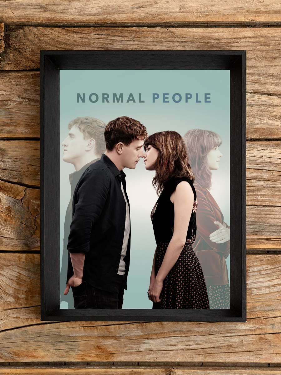 Normal People Dizi Tablo Siyah Çerçeveli Dizi Poster Duvar Tablo