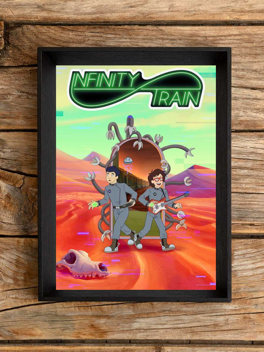 Infinity Train Dizi Tablo Siyah Çerçeveli Dizi Poster Duvar Tablo