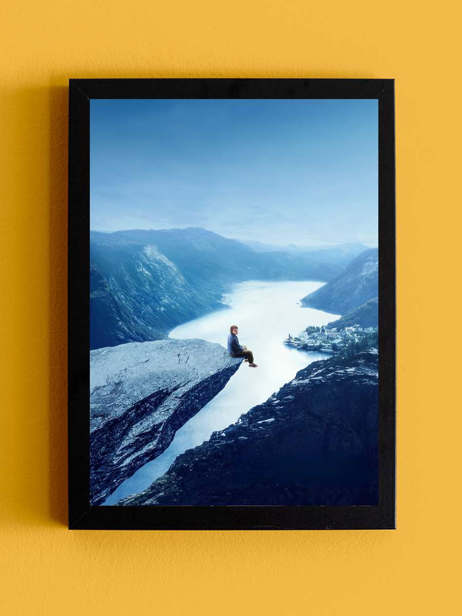 Ragnarok Dizi Tablo Siyah Çerçeveli Dizi Poster Duvar Tablo - En İyi Fiyatlarla