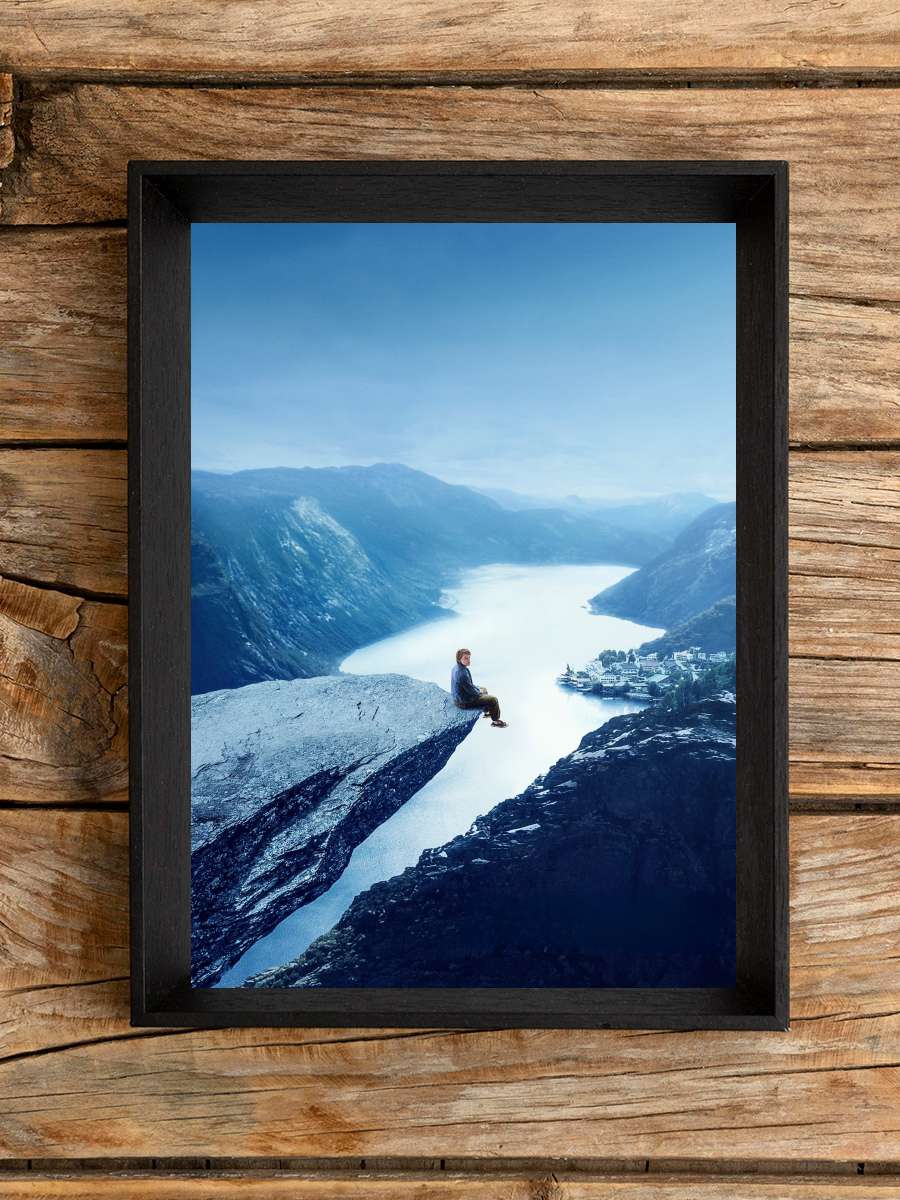 Ragnarok Dizi Tablo Siyah Çerçeveli Dizi Poster Duvar Tablo