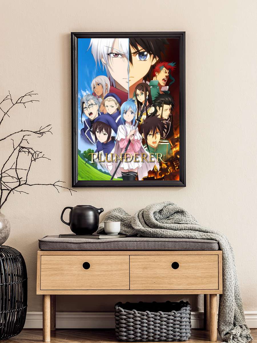 Plunderer - プランダラ Dizi Tablo Siyah Çerçeveli Dizi Poster Duvar Tablo