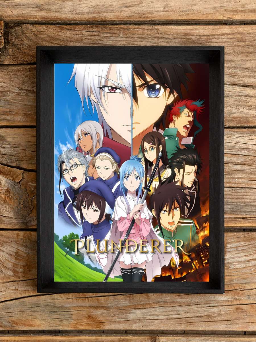 Plunderer - プランダラ Dizi Tablo Siyah Çerçeveli Dizi Poster Duvar Tablo
