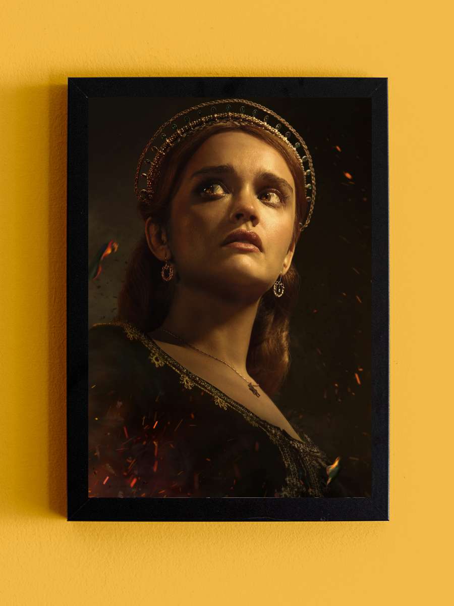 House of the Dragon Dizi Tablo Siyah Çerçeveli Dizi Poster Duvar Tablo - En İyi Fiyatlarla