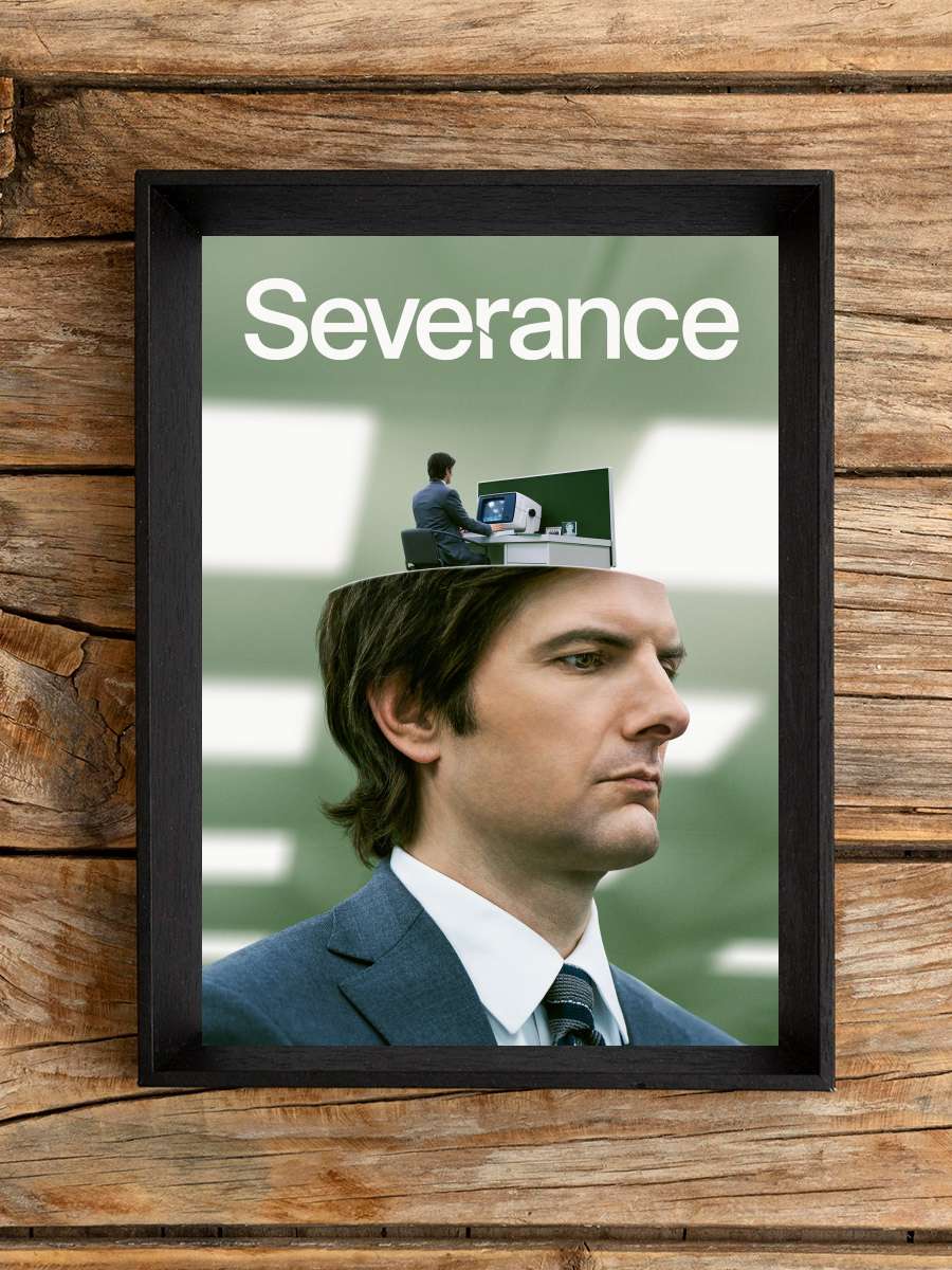 Severance Dizi Tablo Siyah Çerçeveli Dizi Poster Duvar Tablo