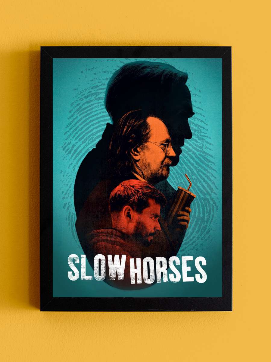 Slow Horses Dizi Tablo Siyah Çerçeveli Dizi Poster Duvar Tablo - En İyi Fiyatlarla