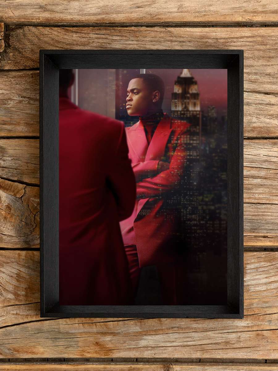 Power Book II: Ghost Dizi Tablo Siyah Çerçeveli Dizi Poster Duvar Tablo