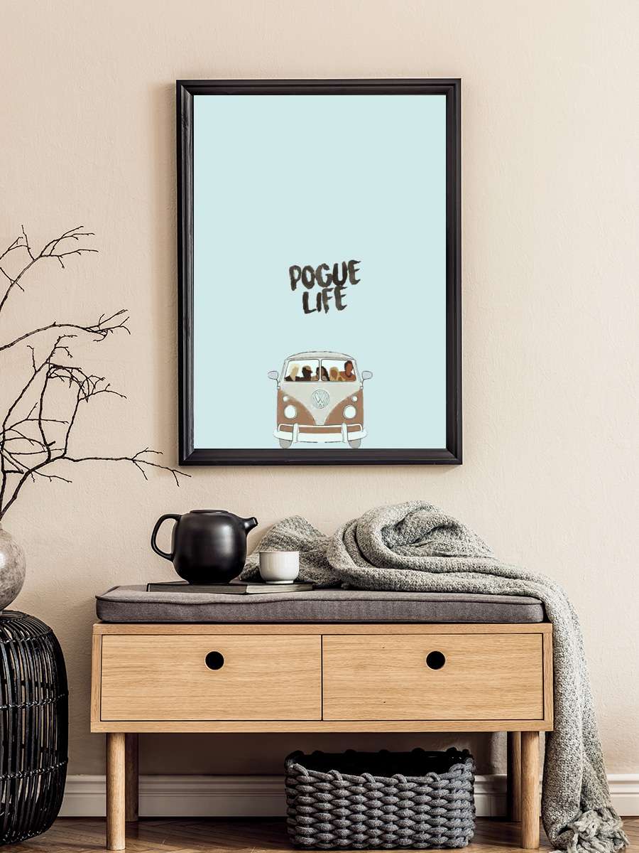 Outer Banks Dizi Tablo Siyah Çerçeveli Dizi Poster Duvar Tablo