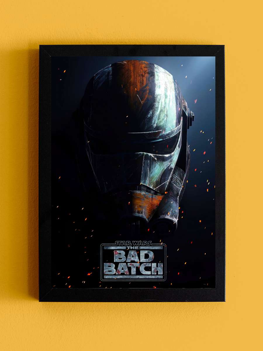 Star Wars: The Bad Batch Dizi Tablo Siyah Çerçeveli Dizi Poster Duvar Tablo - En İyi Fiyatlarla
