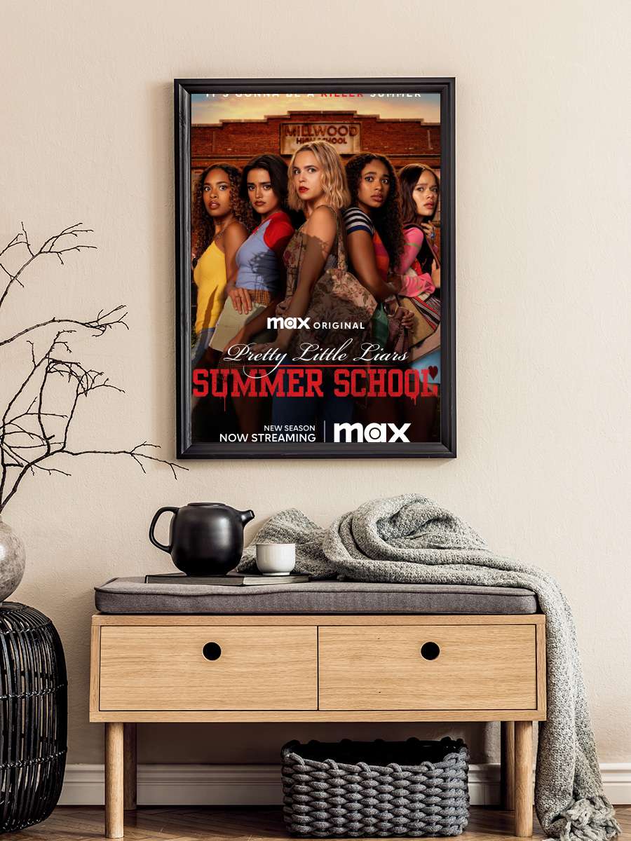 Pretty Little Liars: Original Sin Dizi Tablo Siyah Çerçeveli Dizi Poster Duvar Tablo