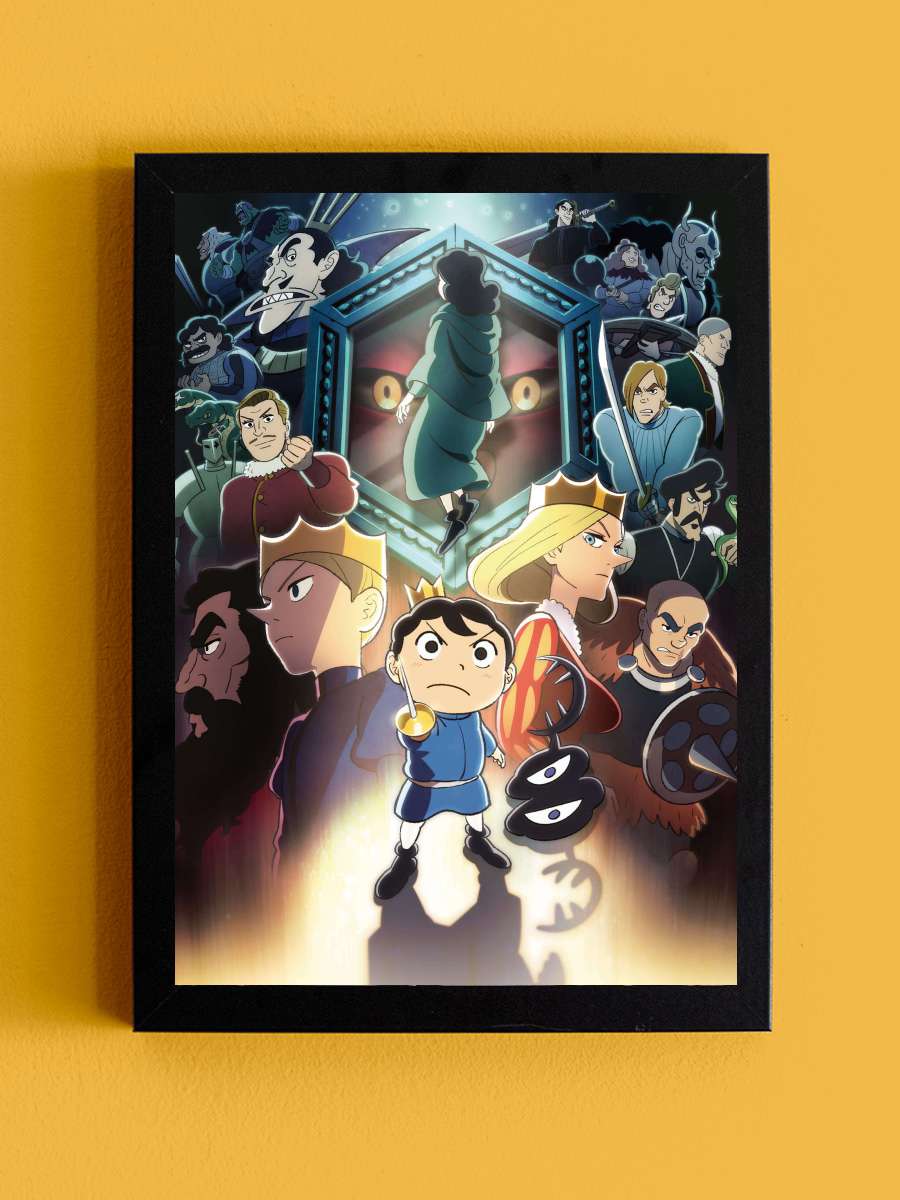 Krallar Sıralaması - 王様ランキング Dizi Tablo Siyah Çerçeveli Dizi Poster Duvar Tablo - En İyi Fiyatlarla