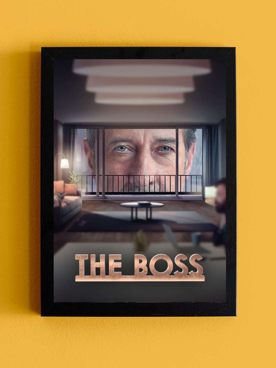 The Boss - El encargado Dizi Tablo Siyah Çerçeveli Dizi Poster Duvar Tablo - En İyi Fiyatlarla