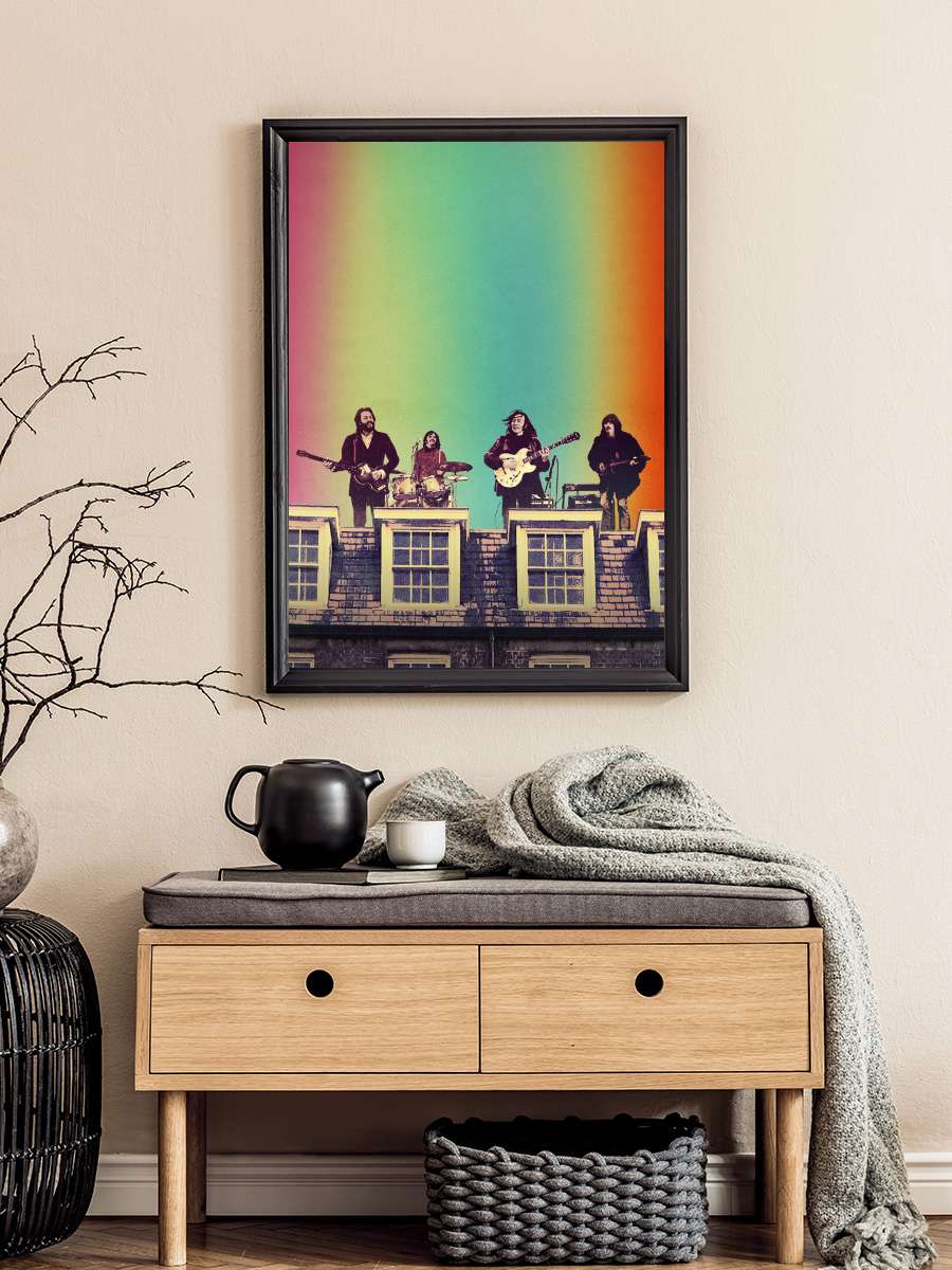 The Beatles: Get Back Dizi Tablo Siyah Çerçeveli Dizi Poster Duvar Tablo