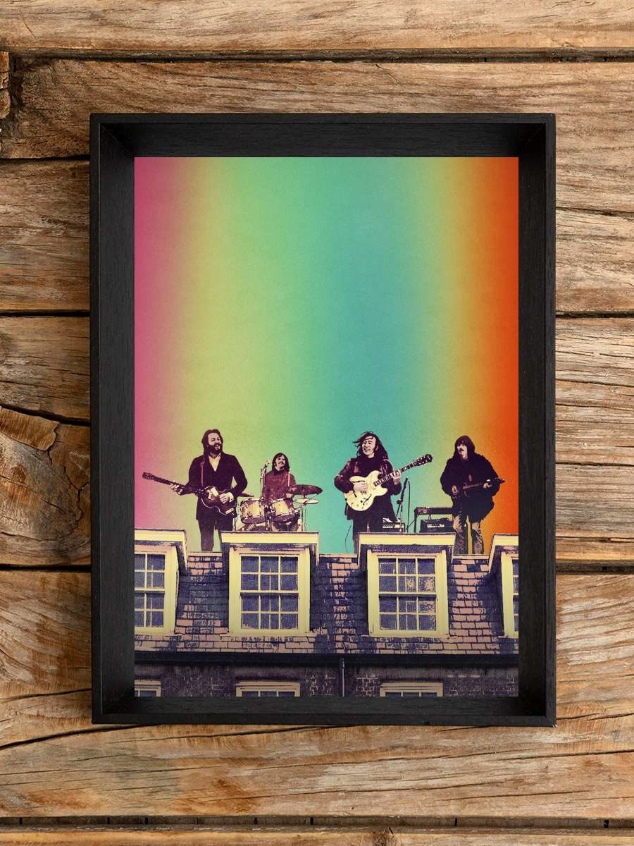 The Beatles: Get Back Dizi Tablo Siyah Çerçeveli Dizi Poster Duvar Tablo