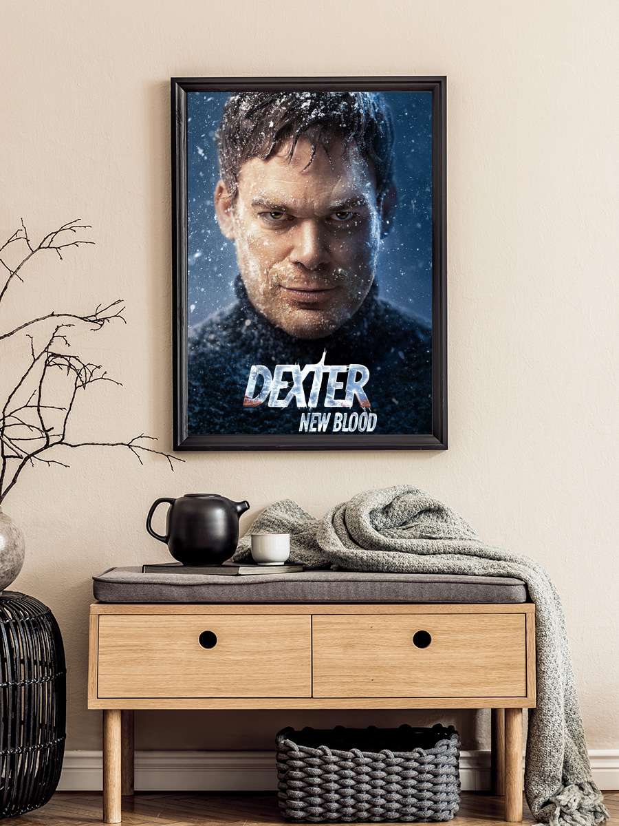 Dexter: New Blood Dizi Tablo Siyah Çerçeveli Dizi Poster Duvar Tablo