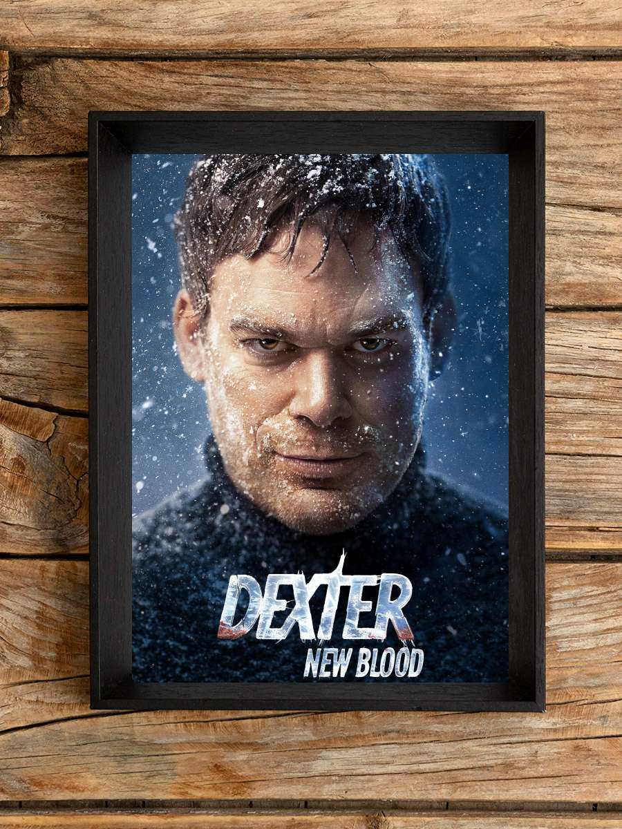 Dexter: New Blood Dizi Tablo Siyah Çerçeveli Dizi Poster Duvar Tablo